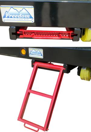 Retractable 2-Rung Ladder Step
